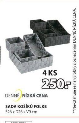 SADA KOŠÍKŮ FOLKE