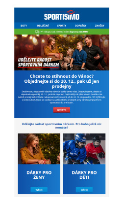 aktuální leták Sportisimo 18.12.2021-23.12.2021