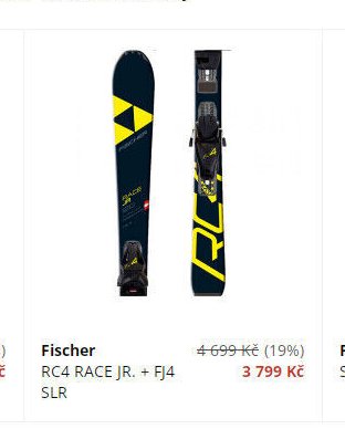 Fischer RC4 RACE JR. + FJ4 SLR