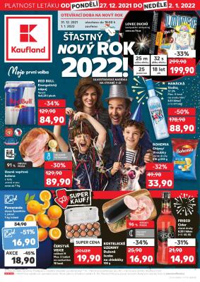 aktuální leták Kaufland 27.12.2021-2.1.2022