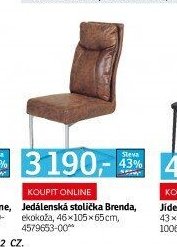 Jedálenská stolička Brenda
