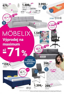 aktuální leták Möbelix 27.12.2021-9.1.2022