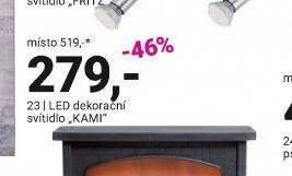 LED dekorační svítidlo KAMI