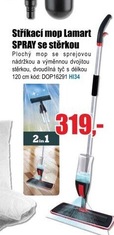 Stříkací mop Lamart SPRAY se stěrkou - EVA.cz aktualniletaky.eu