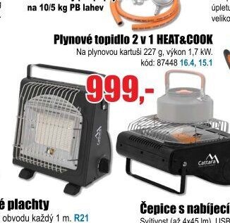 Plynové topidlo 2 v 1 HEAT&COOK - EVA.cz aktualniletaky.eu