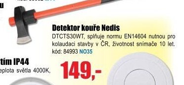 Detektor kouře Nedis - EVA.cz aktualniletaky.eu