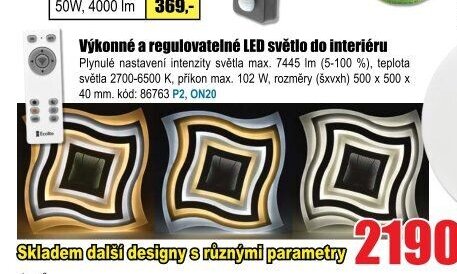 Výkonné a regulovatelné LED světlo - EVA.cz aktualniletaky.eu