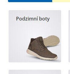 Podzimní boty
