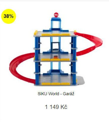 SIKU World - Garáž