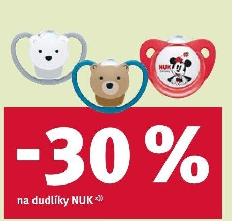 NUK dudlíky