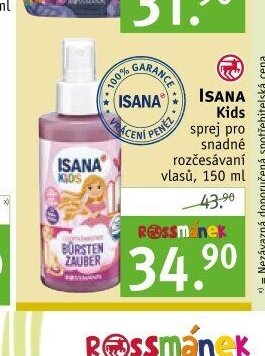 ISANA Kids sprej na rozčesávání