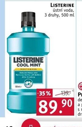 Listerine ústní voda