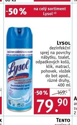 LYSOL dezinfekční sprej