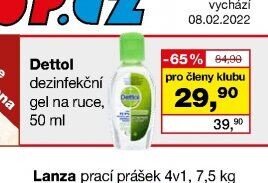 Dettol dezinfekční gel na ruce, 50 ml