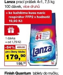 Lanza prací prášek 4v1, 7,5 kg