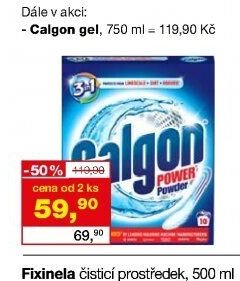 Calgon změkčovač vody, 500 g