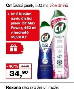 Cif čisticí písek, 500 ml