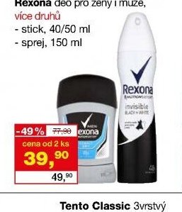 Rexona deo pro ženy i muže