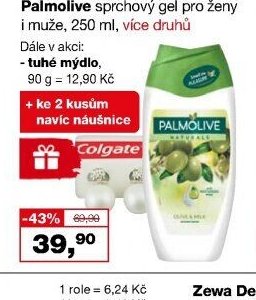 Palmolive sprchový gel pro ženy i muže, 250 ml