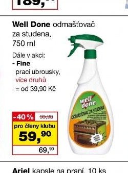 Well Done odmašťovač za studena, 750 ml