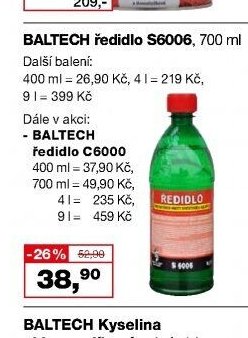 BALTECH ředidlo S6006, 700 ml