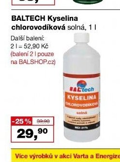 BALTECH Kyselina chlorovodíková solná, 1 l