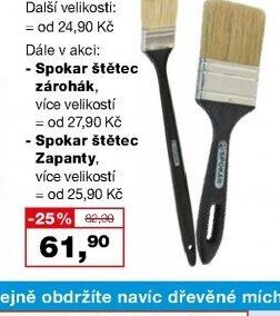 Spokar štětec 81264 vel. 2,5