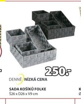 SADA KOŠÍKŮ FOLKE - Jysk aktualniletaky.eu
