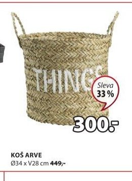 KOŠ ARVE - Jysk aktualniletaky.eu