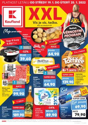 aktuální leták Kaufland 19.1.2022-25.1.2022