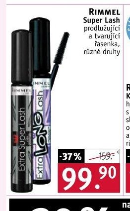 Rimmel Super Lash - ROSSMANN drogerie aktualniletaky.eu