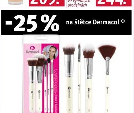 Dermacol štětce
