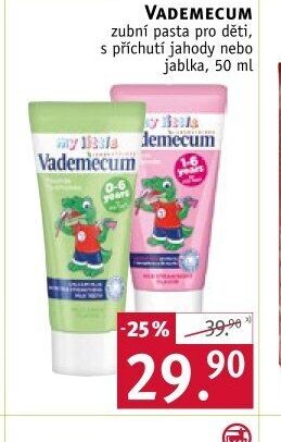 Vademecum zubní pasta pro děti