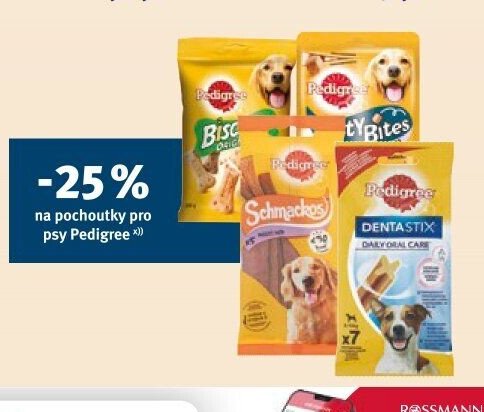 Pedigree pochoutky pro psy