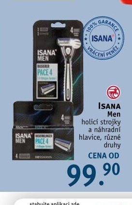 ISANA Men holicí strojek a hlavice
