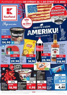 aktuální leták Kaufland 26.1.2022-1.2.2022