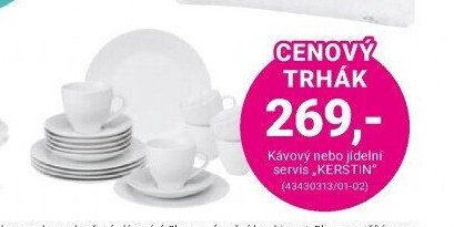Kávový nebo jídelní servis KERSTIN
