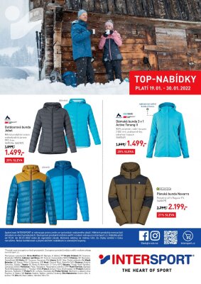 aktuální leták Intersport 19.1.2022-30.1.2022