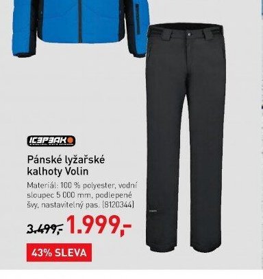 Pánská lyžařské kalhoty Volin