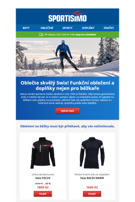 aktuální leták Sportisimo 23.1.2022-28.1.2022