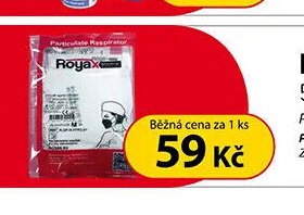 Respirátor FFP2 ROYAX 5 ks v balení
