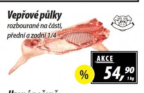 Vepřové půlky - ZEMAN maso - uzeniny aktualniletaky.eu