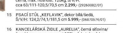 PSACÍ STŮL „KEFLAVIK“