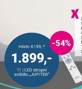 LED stropní svítidlo „JUPITER“