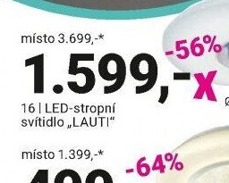 LED-stropní svítidlo „LAUTI“