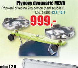 Plynový dvouvařič MEVA - EVA.cz aktualniletaky.eu