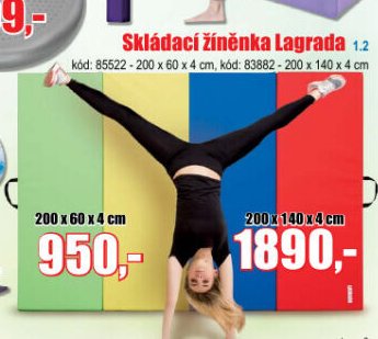 Skládací žíněnka Lagrada - EVA.cz aktualniletaky.eu
