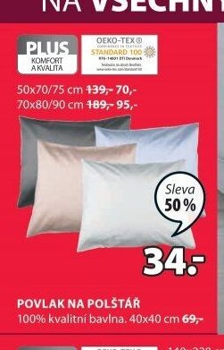 Povlak na polštář