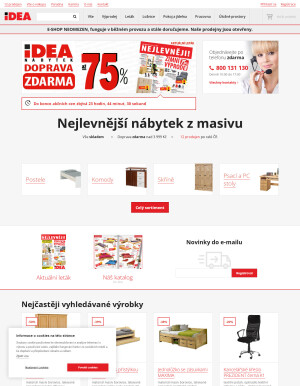 aktuální leták IDEA nábytek 1.2.2022-7.2.2022