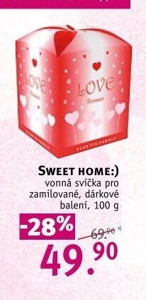 Sweet Home vonná svíčka